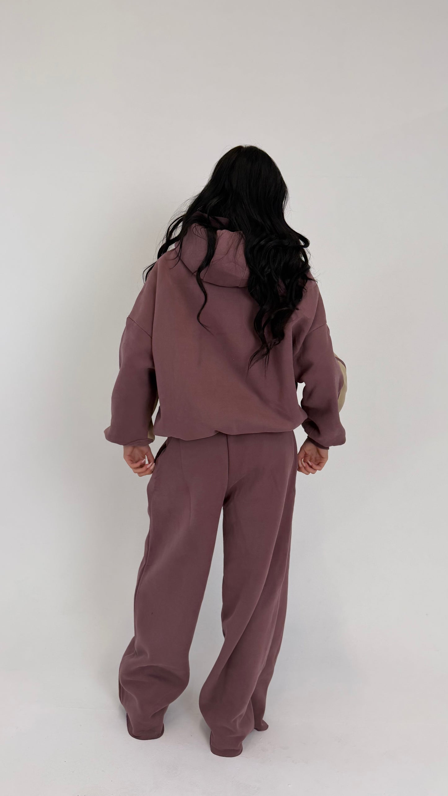 SKYL VOID Wide Leg Bottoms - Mauve