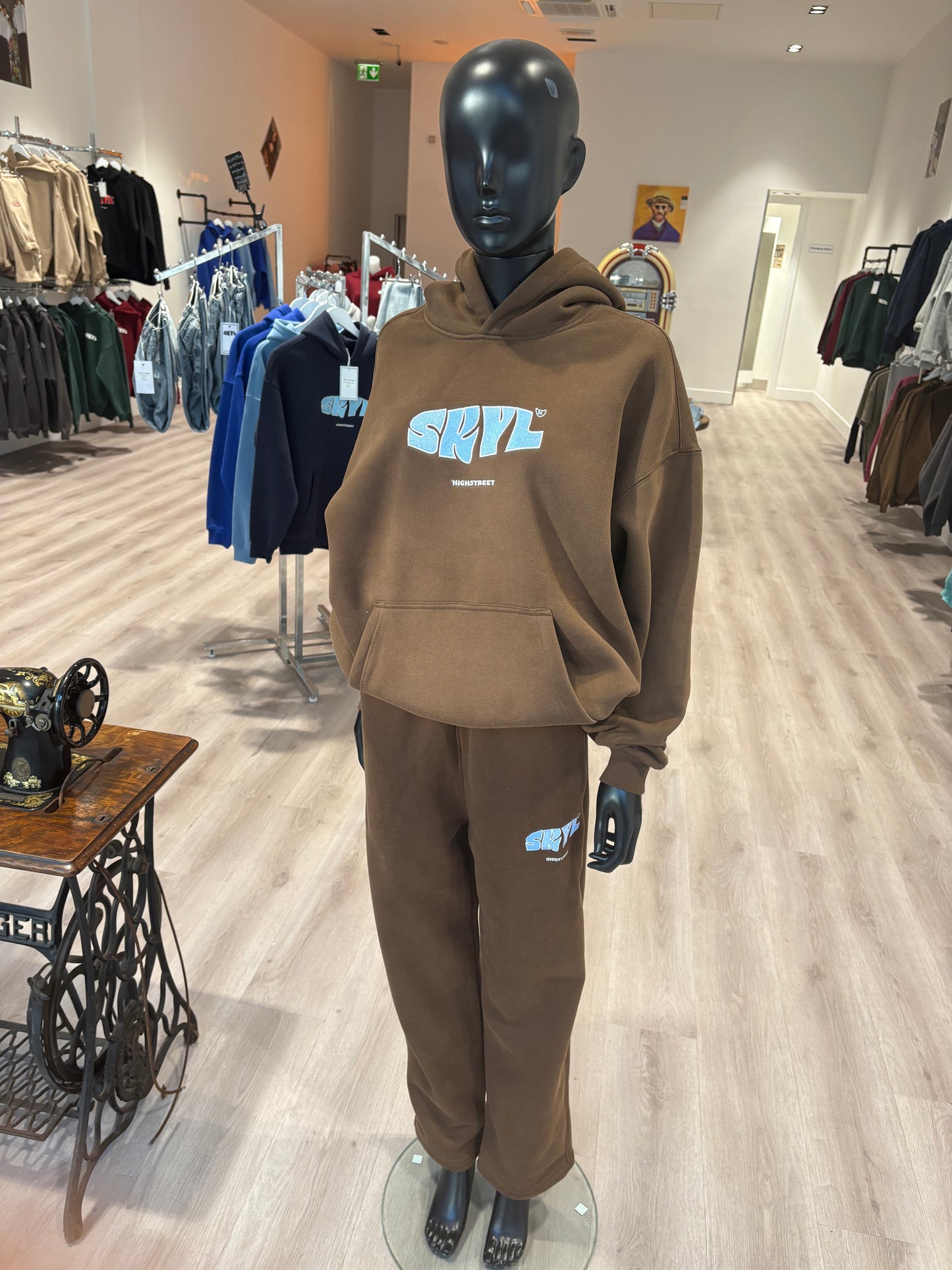 SKYL Signature Collection Hoodie - Chocolate Brown