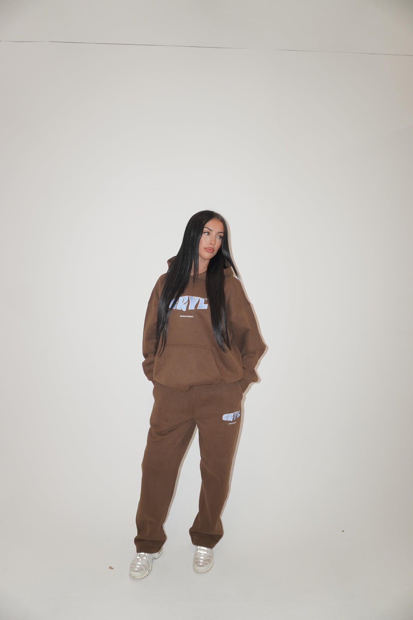 SKYL Signature Collection Hoodie - Brown/Blue