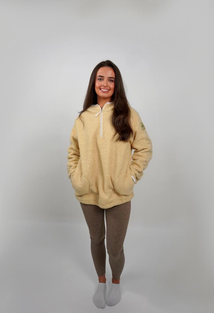 Teddy Bear Hoodie (Beige)