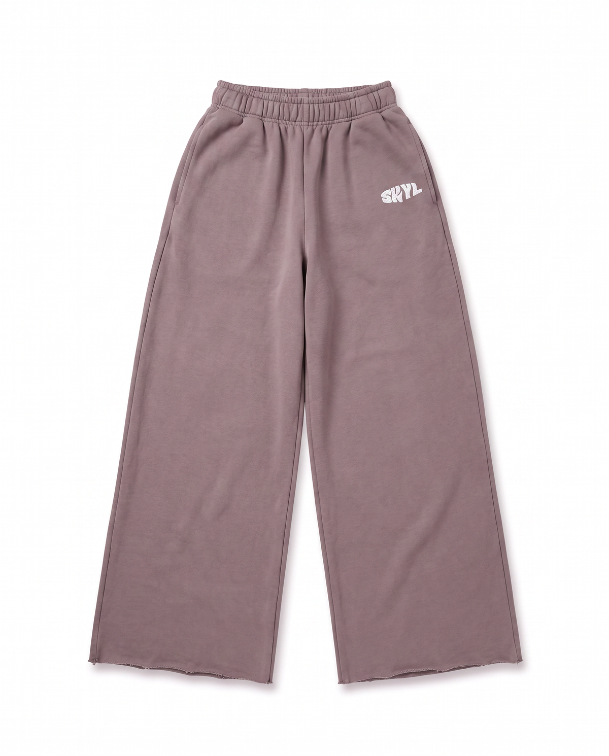 SKYL VOID Wide Leg Bottoms - Mauve
