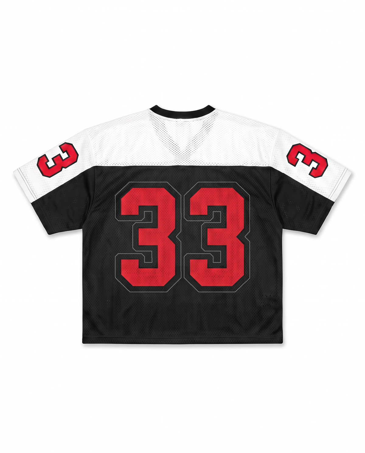 SKYL NFL Boxy Tee - Black/Red