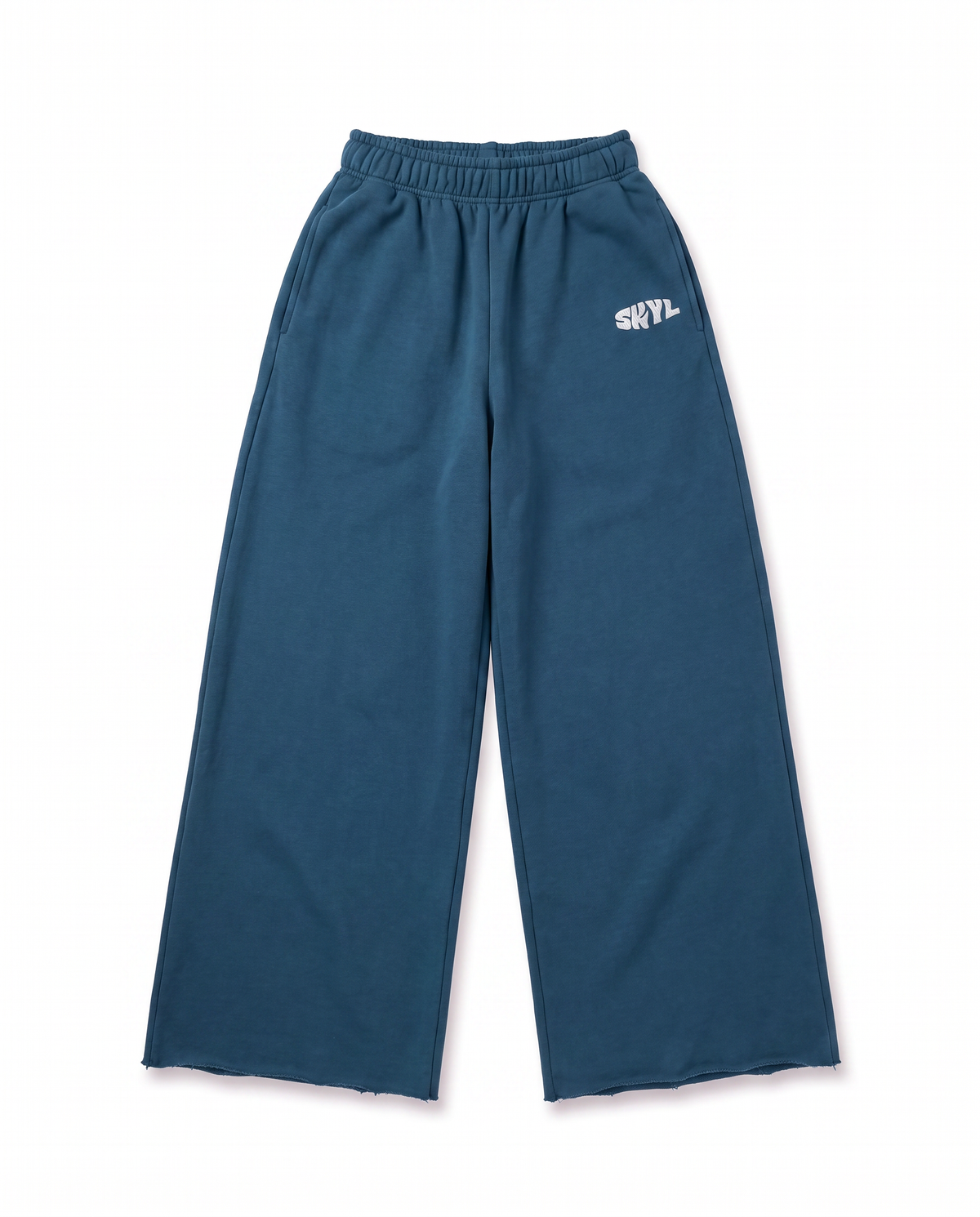 SKYL VOID Wide Leg Bottoms - Navy