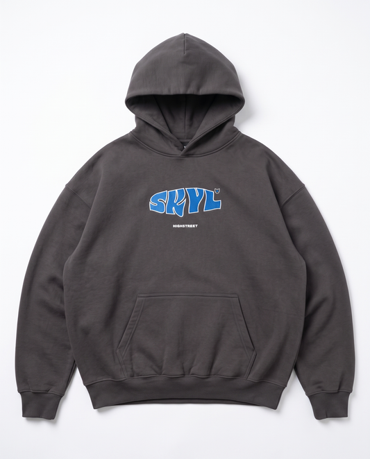 NEW SKYL Signature Hoodie - Dark Grey