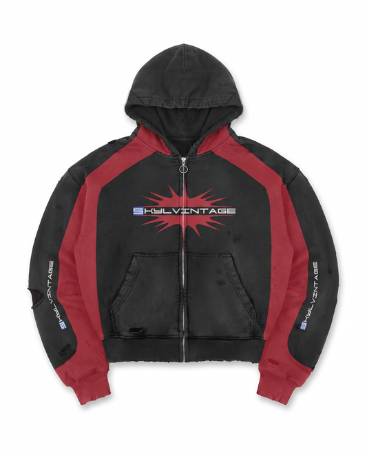 SKYL Vintage Collection Jacket - Red